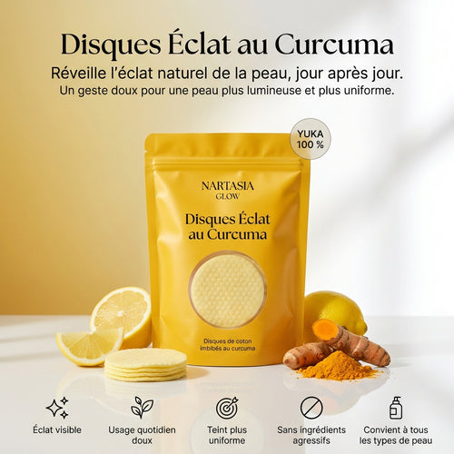 Disques Éclat au Curcuma