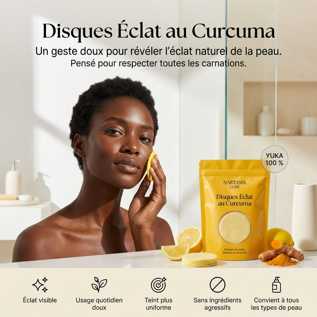 Disques Éclat au Curcuma